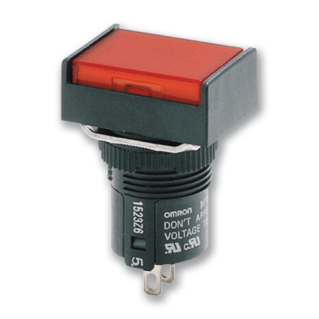 Omron A16-T2-2S A16T22S OMRON Contact block DPDT transf. 200Vca to 24Vac/dc, quick Connect